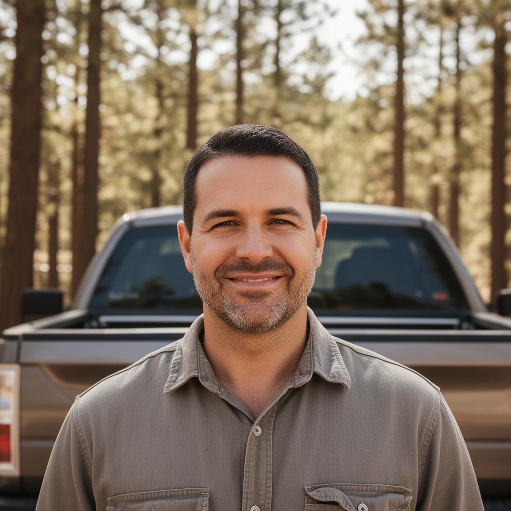 Travis, owner of Highline Home Services, in Flagstaff Arizona